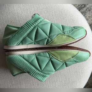 Teva ReEmber Green Quilted Women's Slip On Shoes